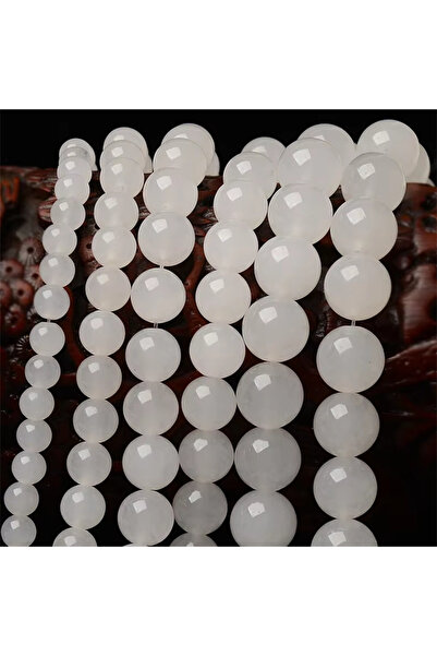 Choice1 4MM WHITE Wholesale 4/6/8/10mm Natural White Crystal Quartz Stone Rou...
