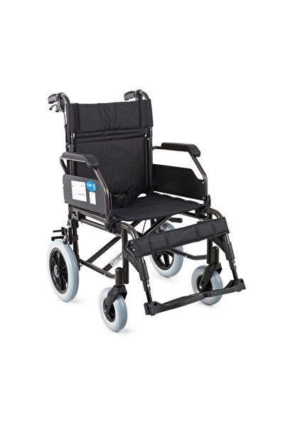 Comfort Plus DM-337 Refakatçi Kullanımlı Alüminyum Hasta Taşıma Sandalyesi 45...