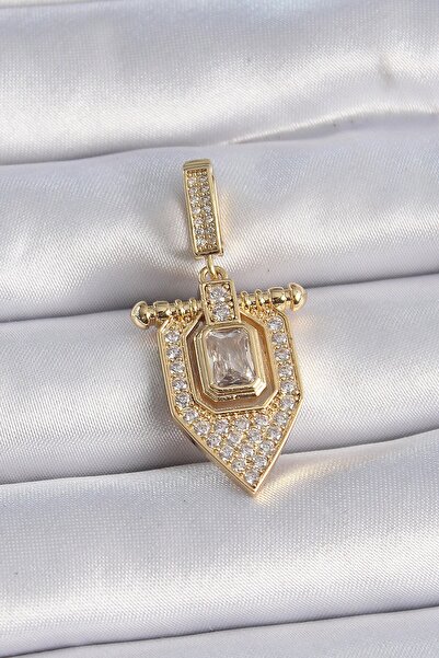Inure Jewelry النحاس الذهب اللون الرغيف الفرنسي الزركون حجر عاجا سحر