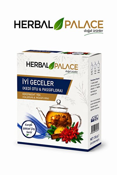 Herbal Palace Iyi Geceler Uyku Çayı ( Kedi Otlu)