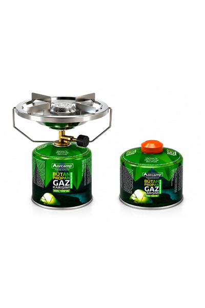 Orcamp Kamp Ocak Seti-450 gr Tüp K-500-450+Tüp KTS-230