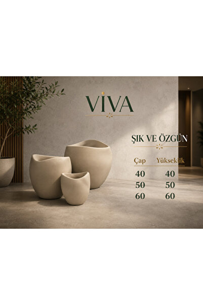 Genel Markalar Fiberglas saksı