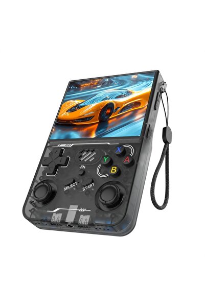 Choice5 جهاز ألعاب فيديو محمول R36XX أسود بسعة 64 جيجابايت مع شاشة IPS 3.5 بو...