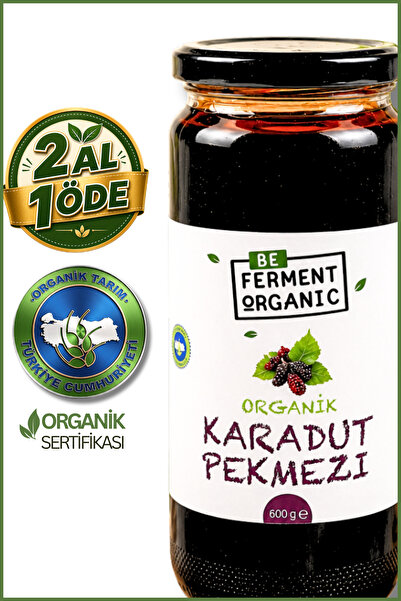 BE FERMENT Organik Karadut Pekmezi 600gr