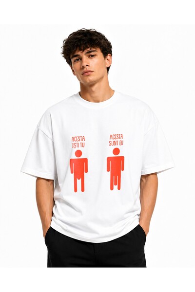 Inscriptie Unisex Βαμβακερό T-Shirt Υψηλής Ποιότητας για Καθημερινή Χρήση  "Α...