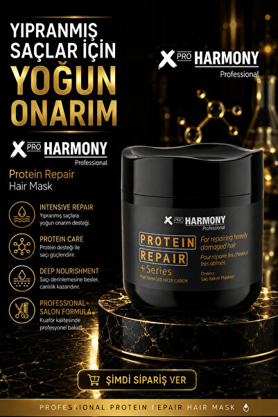 X Pro Harmony Protein Repair Hair Cream Repairing Hair Care Mask 500 ml