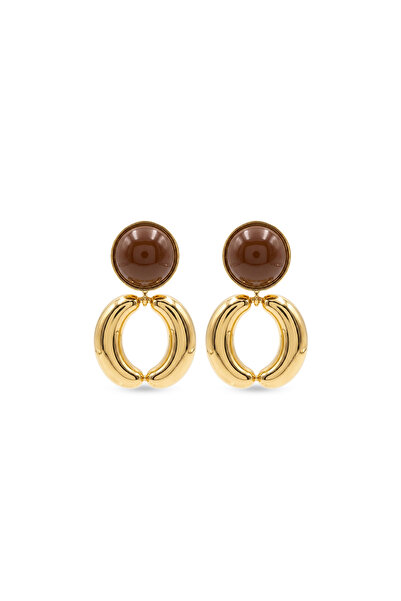 Charmist Steel Coffee Rora Earring