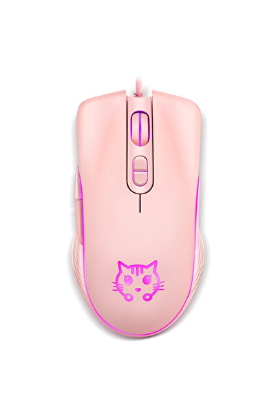 Choice Pink USB Wired Gaming Mouse Pink Computer Professional E-sports Mause ...