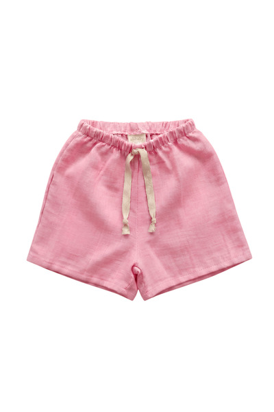 elibaby %100 Pamuk Müslin Bebek Çocuk Şort