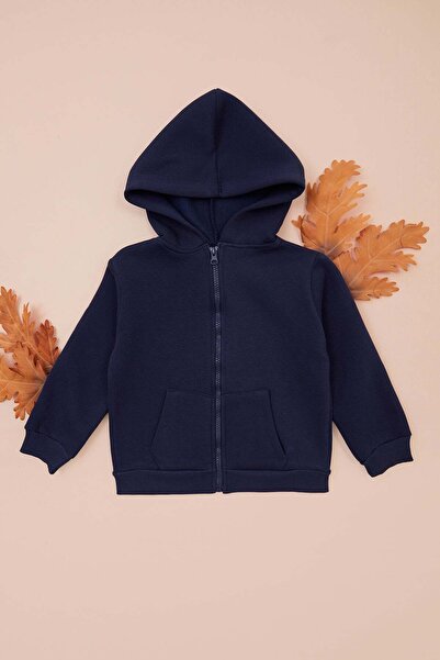 Fulla Moda Dječja majica sa kapuljačom i patentnim zatvaračem, unisex