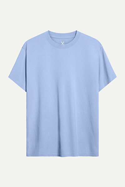 KAFT Tricou de bază pentru bărbați, mov - 100% bumbac |   Normal - Meduză