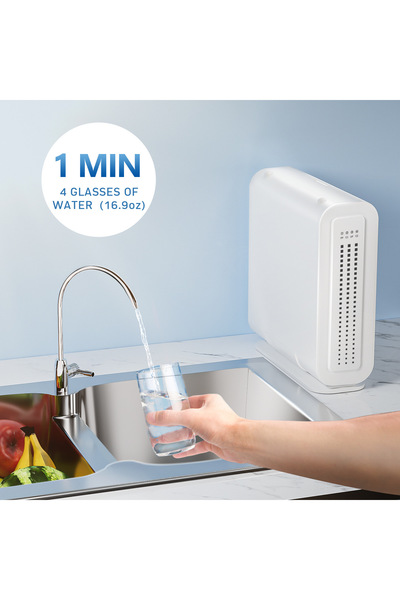 Koopsio Filtru Apa DF-1, Ultrafiltrare In 4 Etape, Compatibil Apa Potabila De La Retea, Instalare Simpla
