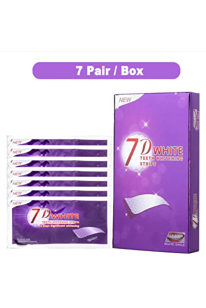 Choice3 7 أزواج من شرائط تبييض الأسنان البنفسجية، لا تسبب حساسية الأسنان، مصح...
