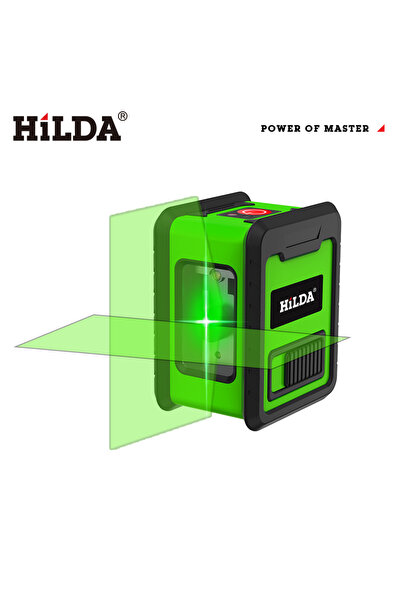 Choice3 HILDA SET 3 HILDA Laser Level Meter 2-Line Cross Green Level Laser Ho...