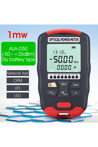 Choice6 AUA-D50 1MW COMPTYCO AUA-D50 Optical Power Meter Visual Fault Locator...
