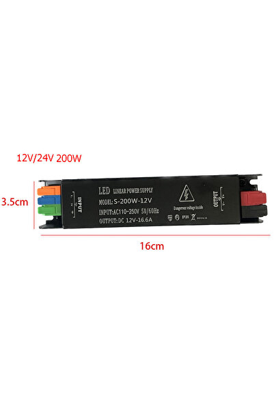 Choice5 24v 200W LED Power Supply Lighting Transformers 60W 100W 200W 300W 40...