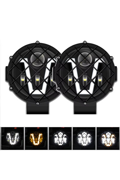 Choice1 2Pcs V Work Light 1/2 Pcs 7Inch Car LED Work Light Bar Driving Lamp f...