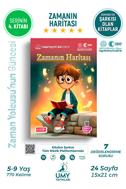 UMY Yayınları Zamanın Haritası - Zaman Yolcusu’nun Güncesi Serisi - 4. Kitap