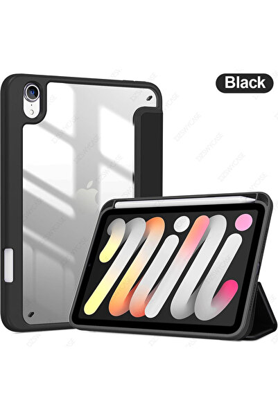 Choice جراب أسود لجهاز iPad Mini 7 Pro A17 2024/iPad Mini 6 2021 مقاس 8.3 بوص...
