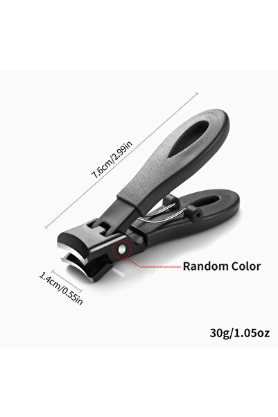 choice2 black Large Jaw 8mm Openning Nail Clipper Thick Hard Special Nail Cut...
