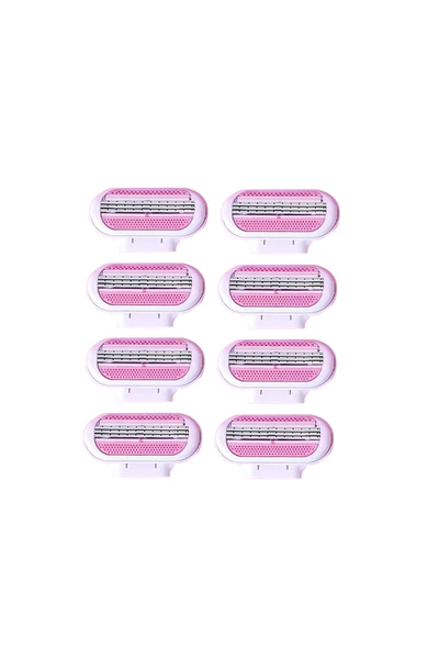 Choice9 8 Blades Box 4/8/40 Pcs Women's Razor Blades Refills, 3-Layer Comfort...