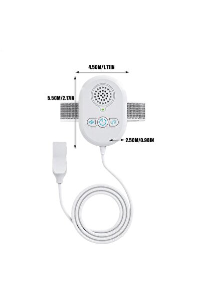 Choice White Bedwetting Alarm Best Bed Wetting Enuresis Alarm Nocturnal Wetti...