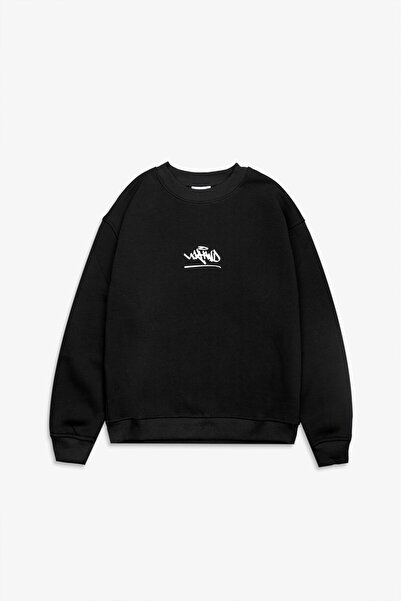 UKHWD SUPPLY Ukhwd Classic Logo Oversize Men's Sweatshirt