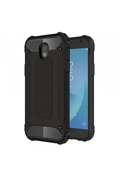 Samsung Husa pentru Galaxy J5 (2017) J530, Techsuit, Hybrid Armor, Neagra