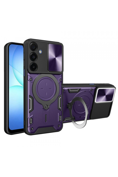 Samsung Husa pentru Galaxy A17 5G, Techsuit, CamGuard Pro, Mov