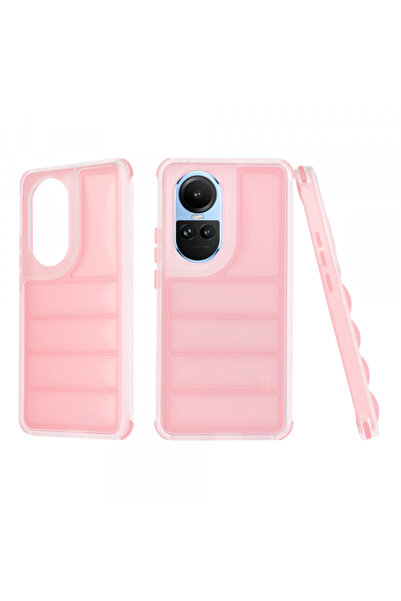 OPPO Husa pentru Reno10 / Reno10 Pro, Techsuit, Wave Shield, Roz