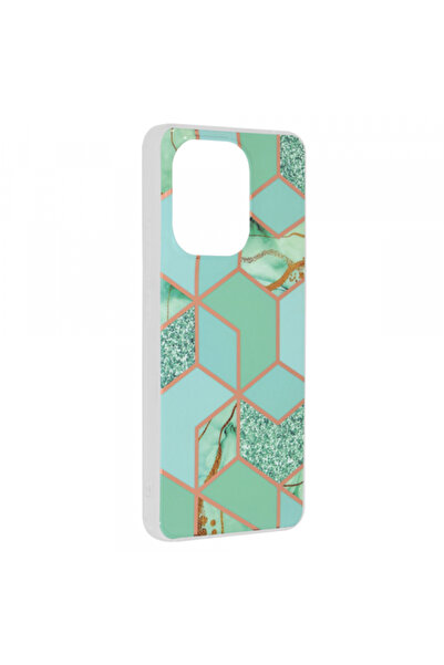 Xiaomi Husa pentru Redmi Note 13 4G, Techsuit, Marble, Verde