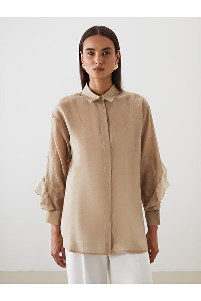LC Waikiki Two Mt Shop Quality Ruffled Women's Shirt Tunic
