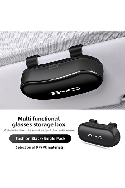 choice2 B-Black Car Sunglasses Storage Box Interior Accessories For BYD Atto ...