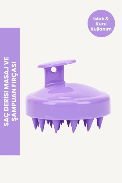 POP Beauty Hair Care Brush, Hair Scalp Massage Shampoo Comb, Shower Brush (LILA)