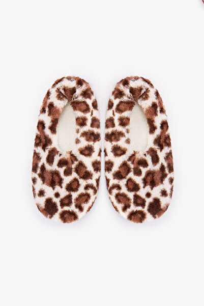 Penti Leopard Fluffy Patik