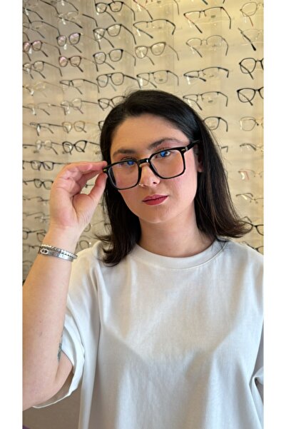 Olivier Philippe 1002 نظارات واقية من الضوء الأزرق باللون الأسود 47