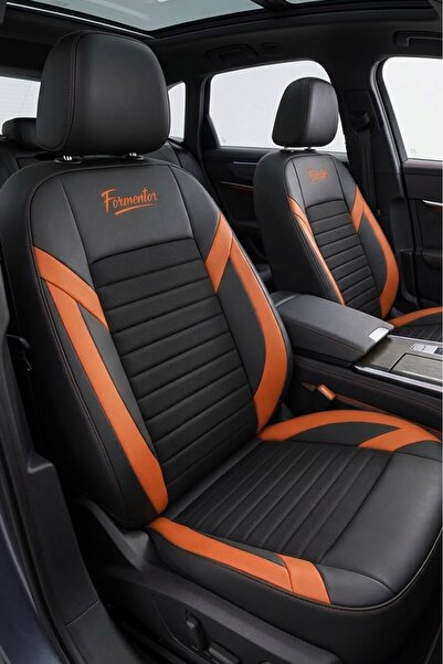 GM-DESIGN غطاء مقعد السيارة العالمي من Formentor Tay Feather - مجموعة كاملة م...