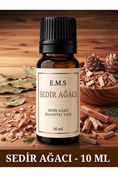 E.M.S AVM SEDİR AĞACI Esansiyel Uçucu Yağ Buhurdanlık Yağı Difüzör Esansı Oda...