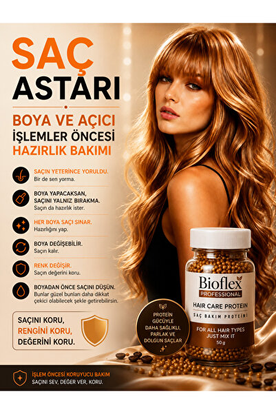 Bioflex Saç Bakım Proteini Dökülmelere / Yıpranmalara Karşı Profosyonel Saç B...