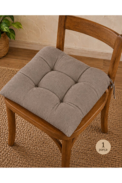 LemonBloom Premium Pofidik Single Chair Cushion 40X40Cm Special Stitched Punt...