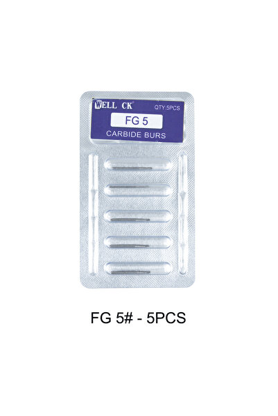 Choice6 5pcs FG-5 5pcs/Box Dental Carbide Ball Strawberries Tungsten Drill Bi...