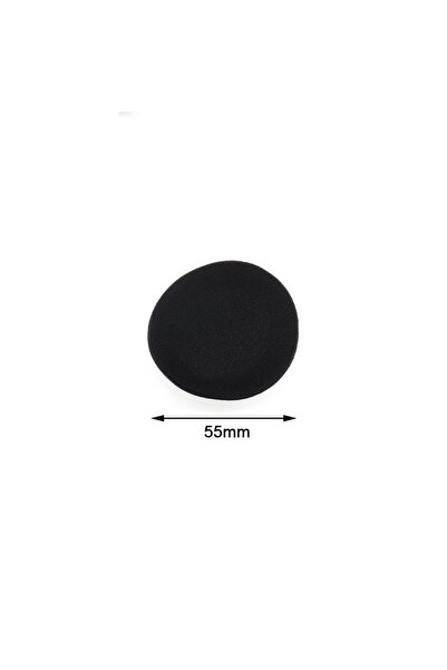 Choice7 55mm 10pc Thickened Foam Ear Pads For Headphones Sponge Replacement C...