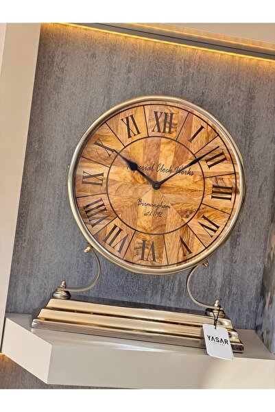 YASAR CONCEPT Altessa Metal Masa Saati 31x33 Cm