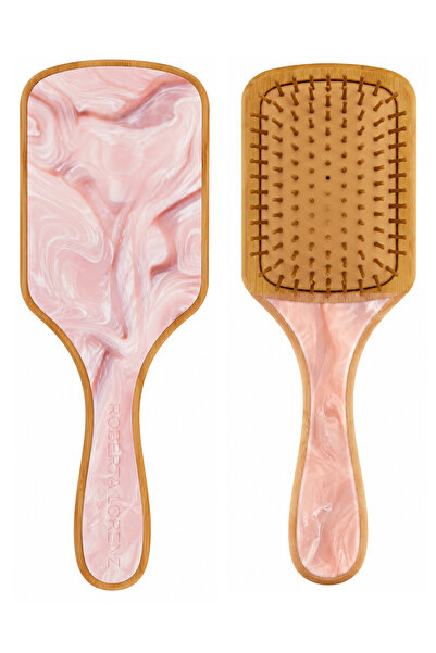 Roberta Lorenz Premium Acetate Bamboo Hair Brush Comb 25 cm with Massage Effect