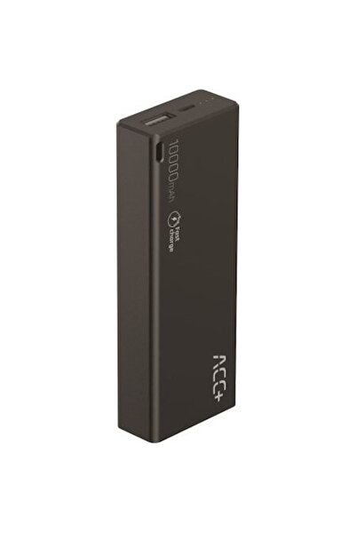 MAXCOM ACC+ THIN, Fast Charge, 10000 mAh, Cablu MicroUSB inclus, Negru