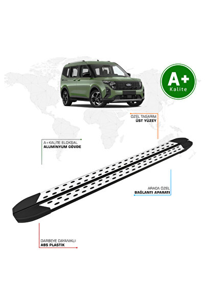 FA OTOMOTİV Yeni Ford Tourneo Courier Yan Basamak Marşpiyel Koruma 2024 Model...