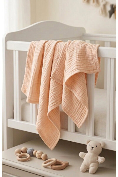 Manora 4 Layer Muslin Baby Blanket 90X90 cm - Baby Blanket & Newborn Swaddle ...