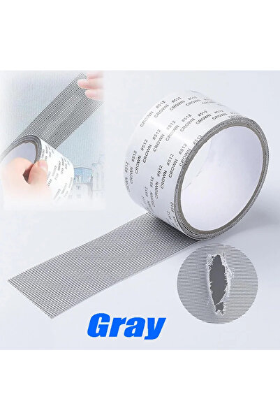 Choice6 50mm 2m grey Durable Self Adhesive Screen Repair Tape, Window Mesh, S...