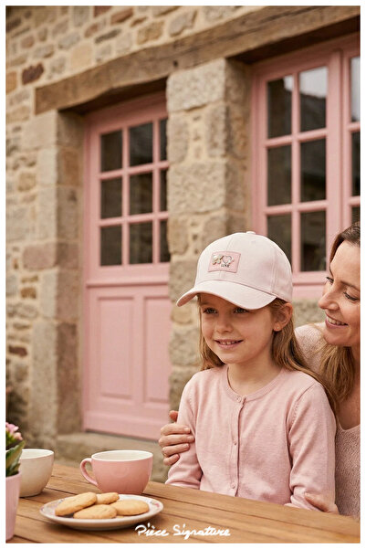 PIECE SIGNATURE 100% Cotton, Hat with Stone Accessories for Young Girls (Ages...
