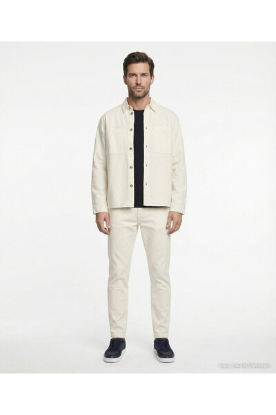 Yargıcı Regular Shirt Collar Long Sleeve Jacket